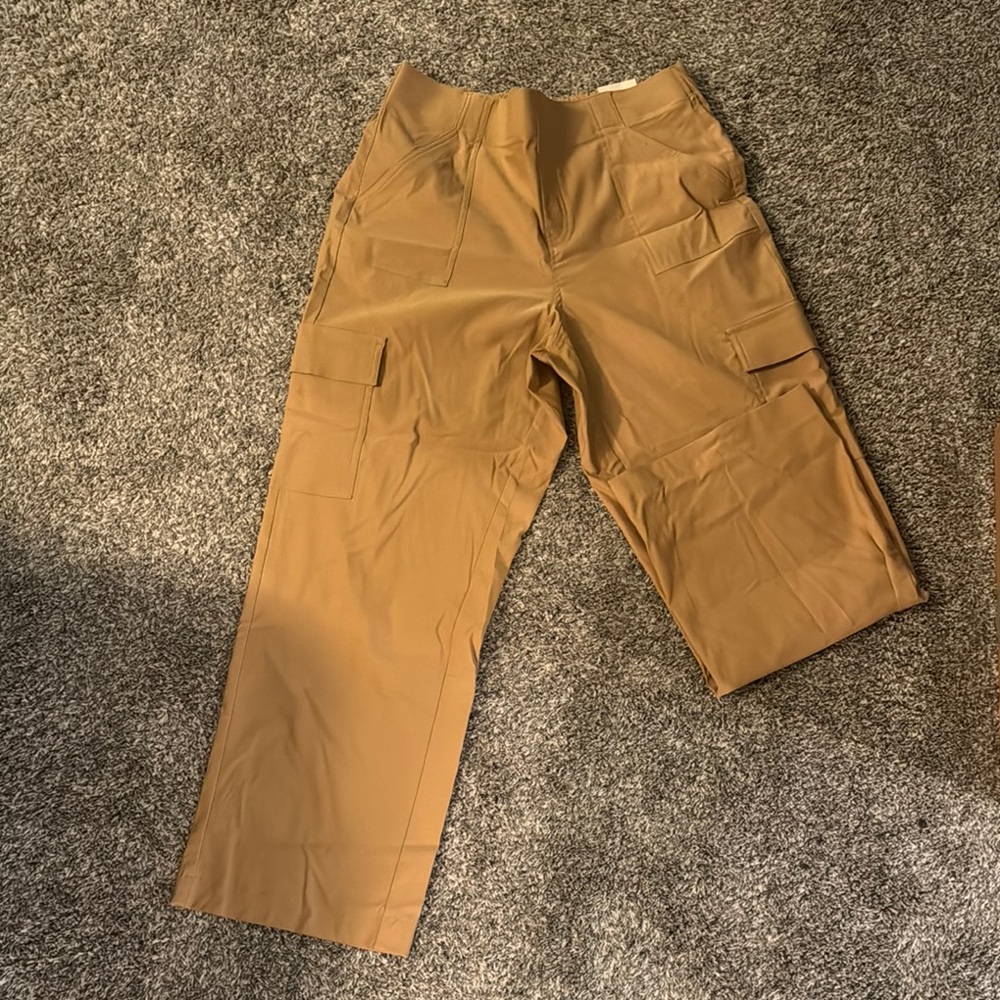 Lane Bryant Tan Straight Leg Pants